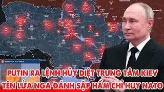 Putin ra lệnh hủy diệt trung tâm Kiev, tên lửa Nga đánh sập hầm chỉ huy NATO ! - 5P Kiến Thức