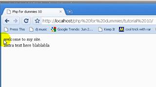 Php For Dummies - Php Tutorial 10