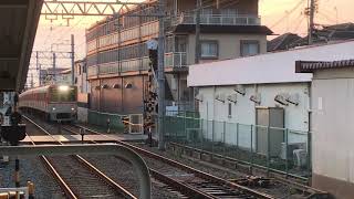 阪神8000系タイプⅢ(8229F)直通特急阪神大阪梅田行き　藤江駅通過