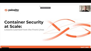 Webinar: Container Security at Scale: Lessons Learned from the Front Lines