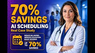 AI Scheduling for Medical Practices: 70% Savings