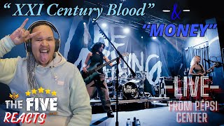 The Warning - XXI Century Blood + Money (Live From The Pepsi Center) - THE FIVE FIRST TIME REACTION