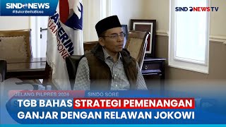 TGB Bahas Strategi Pemenangan Ganjar dengan Relawan Jokowi