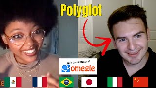 Polyglot Fooling Around in Many Languages on Omegle