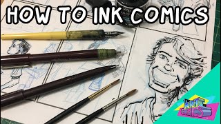 How to Ink Comics | Epi 210