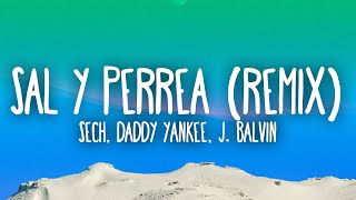 Sech, Daddy Yankee, J Balvin - Sal y Perrea Remix