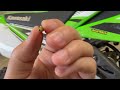 how to easily remove the jets on a klx110l