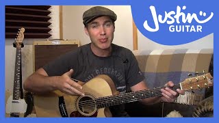 Intro to Folk Fingerstyle Module - Folk Guitar Lesson - JustinGuitar [FO-100]
