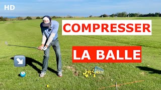 UN ENTRAINEMENT POUR COMPRESSER LA BALLE PLUS FORT