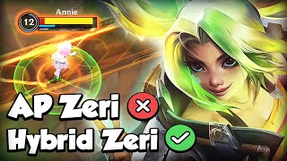 The only way to play AP Zeri in Wild Rift! (Spell Caster) - Build & Runes - Challenger Zeri Gameplay