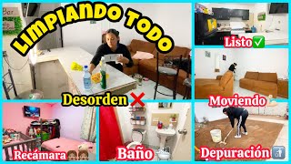 REMODELACIÓN DEL BAÑO Y RECAMARA✨//limpieza en toda la CASA🫧+DEPURANDO ESCOMBROS🧱+ resultados🤩