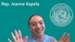 Interview with Representative Jeanne Kapela: From Miss Hawaii to Legislator and Mother