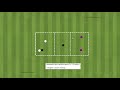 U12 - possession and transition game 2v1 ( 3 teams )