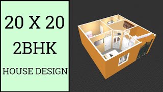 20 X 20 घर का नक्शा ll 20 X 20 ghar ka naksha ll 400 Sqft House Design