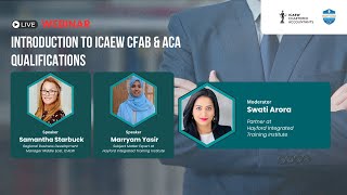 Webinar " Introduction to ICAEW CFAB and ACA qualification" | Hayford Integrated Training Institute