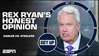 Rex Ryan and Tedy Bruschi STRONGLY DISAGREE over Eagles being the BEST TEAM?! 🍿 | Get Up