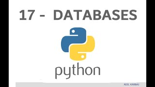 17 DATABASES WITH PYTHON