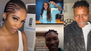 Zinoleesky and Tiwa Savage React Live to New Song Jaiye Foreign