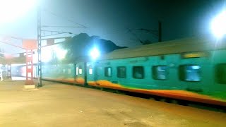 EXPRESS TRAIN CROSSINGS IN JALESWAR STATION || (ONE BY ONE )