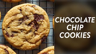 Vegan Chocolate Chip Cookies | 24-Hour Recipe, No Butter Required