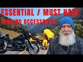 Top Touring Essential / Must Have Accessories #ciro3d #kstkustoms #motorcycleaccessories #whyiride