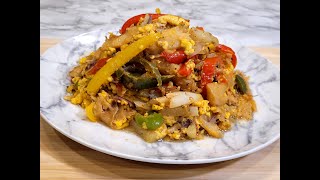 NEW RECIPE - ACKEE SALTFISH and CHOCHO