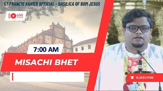 7 AM - Konkani Mass | Monday after Epiphany | Basilica of Bom Jesus | 6 January 2025