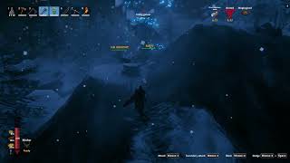 Valheim: 1st mountain on hardcore no map no portals