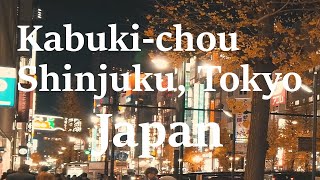 Walking around Shinjuku City (Kabukicho, Golden Gai) Tokyo Japan | DJI Osmo Pocket 4k