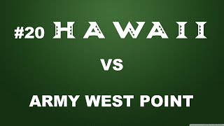 #20 Rainbow Wahine Vs Army West Point