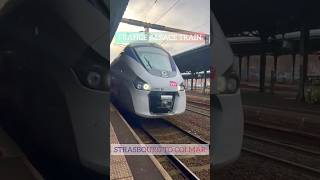 France Alsace Train - Strasbourg to Colmar#shorts#France