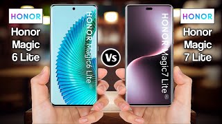 Honor Magic 6 Lite Vs Honor Magic 7 Lite