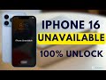 iPhone 16 Unavailable. QUICK Fix | iPhone Unavaialble Lock Screen | Unlock iPhone If Forgot Password