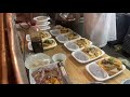 サイコロステーキオムライス弁当。宴会の洋食屋。岡山駅前地下街