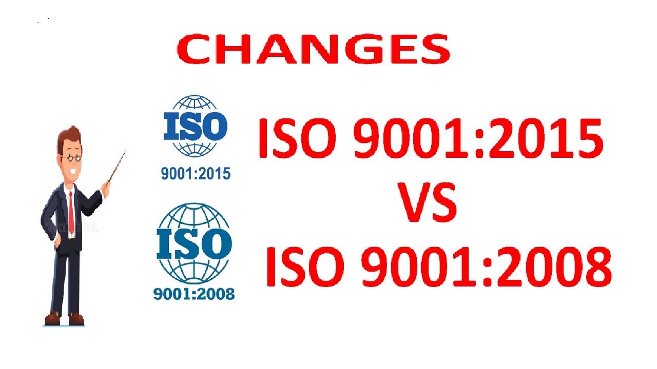 CHANGES BETWEEN ISO 9001:2015 AND ISO 9001:2008 - YouTube