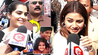 Masooda Movie Public Talk | Kavya Kalyanram \u0026 Sangitha Visuals At Prasad Imax | NewsQube