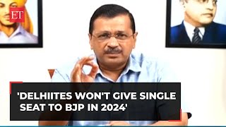 Delhi Services Bill: Delhiites won't give single seat to BJP in 2024 LS elections, says CM Kejriwal