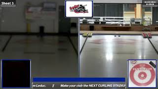 Evan van Amsterdam vs. Daniel Humbke - Draw 3 - Curling Alberta Mixed Provincial Championship