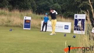 Íñigo Beñarán, en la primera ronda del British Boys Amateur