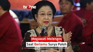 Megawati Melengos Saat Bertemu Surya Paloh