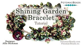 Shining Garden Bracelet- DIY Jewelry Making Tutorial by PotomacBeads