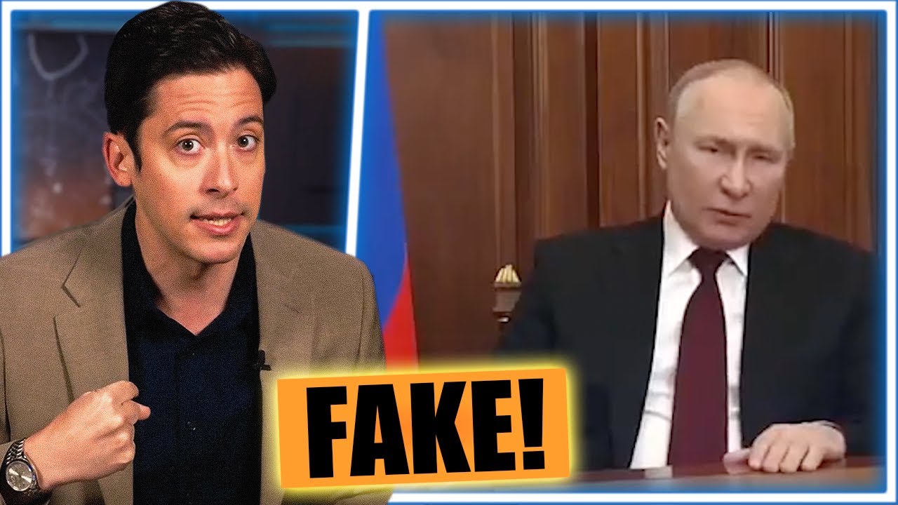 FRIGHTENING Putin Deep Fake Shows How Real Propaganda Is - YouTube