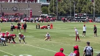 Jake Moody BOOTS a 60 yarder at #49ers training camp