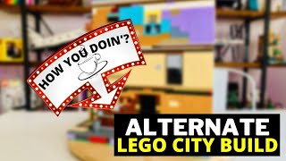 How You Doin'? LEGO Friends Apartment Modular Building Alternate Build for the LEGO City