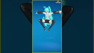 Fortnite Trinity's Kick Emote Hatsune Miku Skin Thicc 🍑😜🥵😱