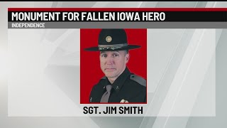 Monument planned for slain Iowa State Patrol sergeant