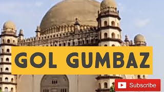 Gol Gumbaz|World Second largest dome|Golgumbaz of Bijapur Karnataka India|Place to see in Bijapur
