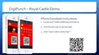 DigiPunch Mobile Punch Card Loyalty Solution - RC Demo