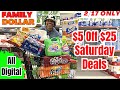 Family Dollar $5 Off $25 Deals 2/17 | All Digital Couponing | Learn how to coupon at Family Dollar