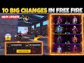 10 Big Changes in Free Fire After OB44 Update 🔥 - Garena Free Fire